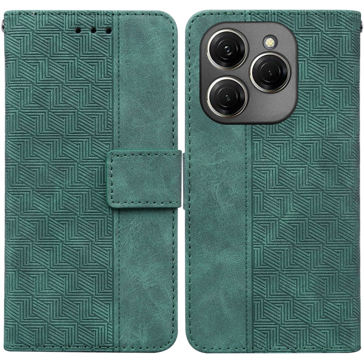 Geometric Embossed Leather Phone Case, For Tecno Pop 10 / Spark Go 2 4G, For Tecno Camon 40 Pro 4G, For Tecno Camon 40, For Tecno Pop 9 5G / Spark 30C 5G, For Tecno Camon 30S / Camon 30S Pro, For Tecno Spark 30 Pro, For Tecno Spark 30 4G               ...