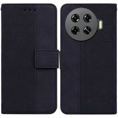 Geometric Embossed Leather Phone Case, For Tecno Pop 10 / Spark Go 2 4G, For Tecno Camon 40 Pro 4G, For Tecno Camon 40, For Tecno Pop 9 5G / Spark 30C 5G, For Tecno Camon 30S / Camon 30S Pro, For Tecno Spark 30 Pro, For Tecno Spark 30 4G               ...