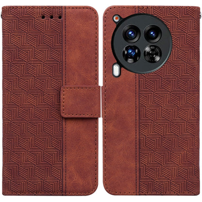 Geometric Embossed Leather Phone Case, For Tecno Pop 10 / Spark Go 2 4G, For Tecno Camon 40 Pro 4G, For Tecno Camon 40, For Tecno Pop 9 5G / Spark 30C 5G, For Tecno Camon 30S / Camon 30S Pro, For Tecno Spark 30 Pro, For Tecno Spark 30 4G               ...