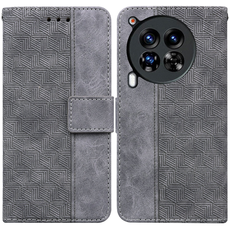 Geometric Embossed Leather Phone Case, For Tecno Pop 10 / Spark Go 2 4G, For Tecno Camon 40 Pro 4G, For Tecno Camon 40, For Tecno Pop 9 5G / Spark 30C 5G, For Tecno Camon 30S / Camon 30S Pro, For Tecno Spark 30 Pro, For Tecno Spark 30 4G               ...