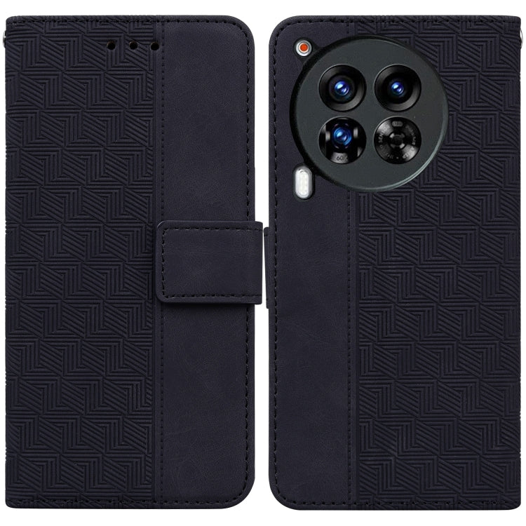 Geometric Embossed Leather Phone Case, For Tecno Pop 10 / Spark Go 2 4G, For Tecno Camon 40 Pro 4G, For Tecno Camon 40, For Tecno Pop 9 5G / Spark 30C 5G, For Tecno Camon 30S / Camon 30S Pro, For Tecno Spark 30 Pro, For Tecno Spark 30 4G               ...