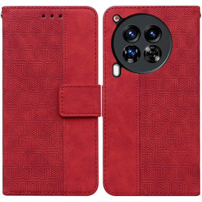 Geometric Embossed Leather Phone Case, For Tecno Pop 10 / Spark Go 2 4G, For Tecno Camon 40 Pro 4G, For Tecno Camon 40, For Tecno Pop 9 5G / Spark 30C 5G, For Tecno Camon 30S / Camon 30S Pro, For Tecno Spark 30 Pro, For Tecno Spark 30 4G               ...