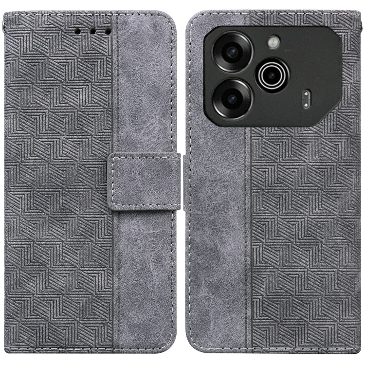 Geometric Embossed Leather Phone Case, For Tecno Pop 10 / Spark Go 2 4G, For Tecno Camon 40 Pro 4G, For Tecno Camon 40, For Tecno Pop 9 5G / Spark 30C 5G, For Tecno Camon 30S / Camon 30S Pro, For Tecno Spark 30 Pro, For Tecno Spark 30 4G               ...