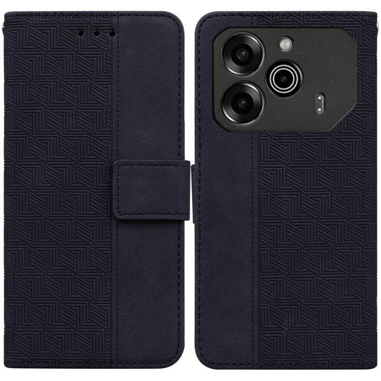 Geometric Embossed Leather Phone Case, For Tecno Pop 10 / Spark Go 2 4G, For Tecno Camon 40 Pro 4G, For Tecno Camon 40, For Tecno Pop 9 5G / Spark 30C 5G, For Tecno Camon 30S / Camon 30S Pro, For Tecno Spark 30 Pro, For Tecno Spark 30 4G               ...