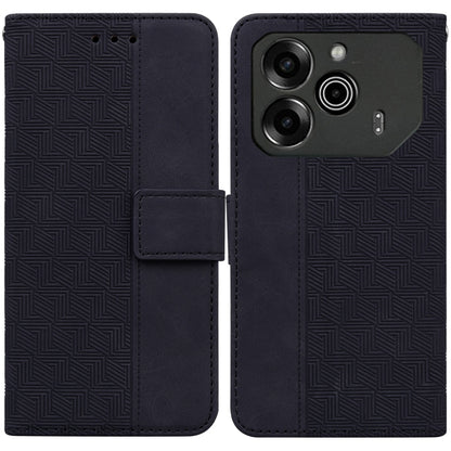 Geometric Embossed Leather Phone Case, For Tecno Pop 10 / Spark Go 2 4G, For Tecno Camon 40 Pro 4G, For Tecno Camon 40, For Tecno Pop 9 5G / Spark 30C 5G, For Tecno Camon 30S / Camon 30S Pro, For Tecno Spark 30 Pro, For Tecno Spark 30 4G               ...