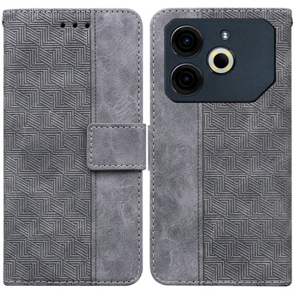Geometric Embossed Leather Phone Case, For Tecno Pop 10 / Spark Go 2 4G, For Tecno Camon 40 Pro 4G, For Tecno Camon 40, For Tecno Pop 9 5G / Spark 30C 5G, For Tecno Camon 30S / Camon 30S Pro, For Tecno Spark 30 Pro, For Tecno Spark 30 4G               ...