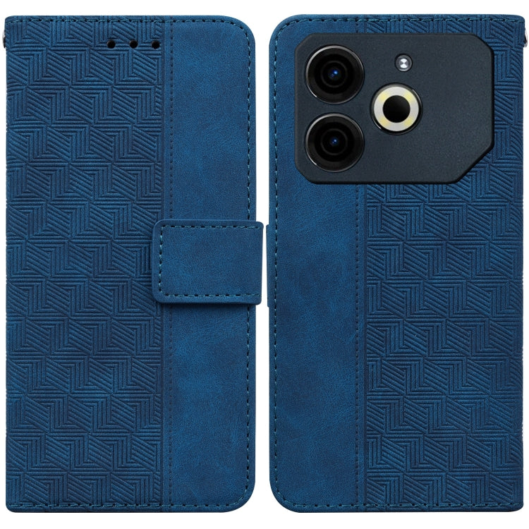 Geometric Embossed Leather Phone Case, For Tecno Pop 10 / Spark Go 2 4G, For Tecno Camon 40 Pro 4G, For Tecno Camon 40, For Tecno Pop 9 5G / Spark 30C 5G, For Tecno Camon 30S / Camon 30S Pro, For Tecno Spark 30 Pro, For Tecno Spark 30 4G               ...