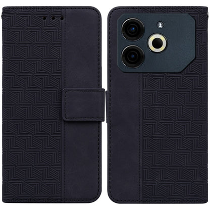 Geometric Embossed Leather Phone Case, For Tecno Pop 10 / Spark Go 2 4G, For Tecno Camon 40 Pro 4G, For Tecno Camon 40, For Tecno Pop 9 5G / Spark 30C 5G, For Tecno Camon 30S / Camon 30S Pro, For Tecno Spark 30 Pro, For Tecno Spark 30 4G               ...