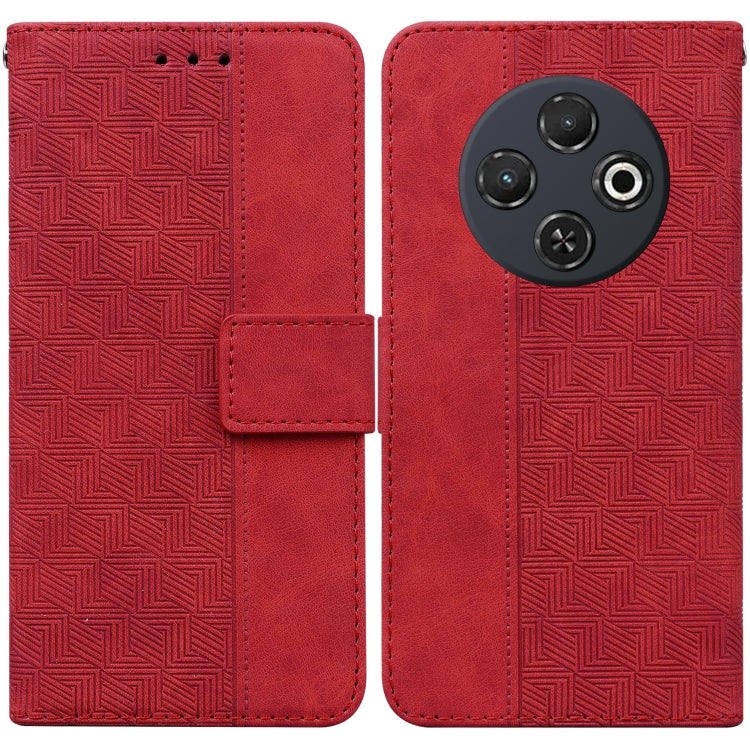 Geometric Embossed Leather Phone Case, For Tecno Pop 10 / Spark Go 2 4G, For Tecno Camon 40 Pro 4G, For Tecno Camon 40, For Tecno Pop 9 5G / Spark 30C 5G, For Tecno Camon 30S / Camon 30S Pro, For Tecno Spark 30 Pro, For Tecno Spark 30 4G               ...