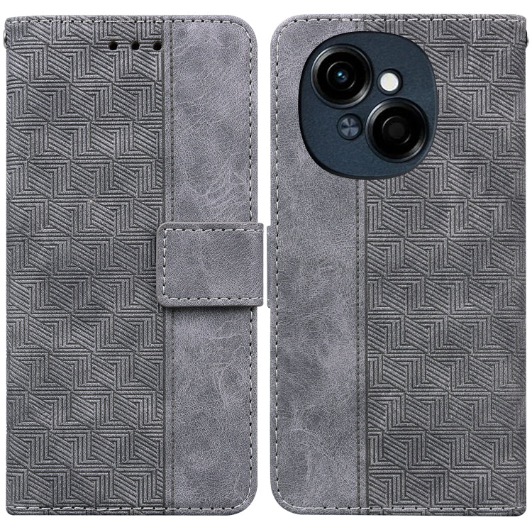 Geometric Embossed Leather Phone Case, For Tecno Pop 10 / Spark Go 2 4G, For Tecno Camon 40 Pro 4G, For Tecno Camon 40, For Tecno Pop 9 5G / Spark 30C 5G, For Tecno Camon 30S / Camon 30S Pro, For Tecno Spark 30 Pro, For Tecno Spark 30 4G               ...