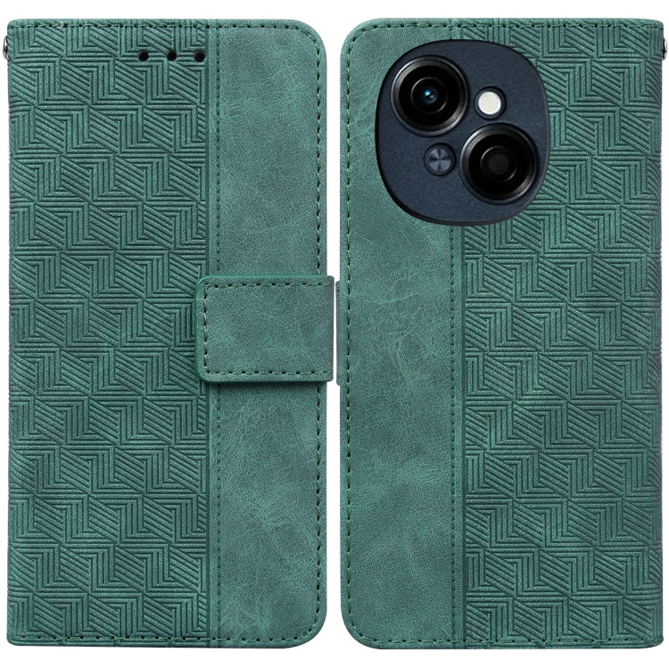 Geometric Embossed Leather Phone Case, For Tecno Pop 10 / Spark Go 2 4G, For Tecno Camon 40 Pro 4G, For Tecno Camon 40, For Tecno Pop 9 5G / Spark 30C 5G, For Tecno Camon 30S / Camon 30S Pro, For Tecno Spark 30 Pro, For Tecno Spark 30 4G               ...