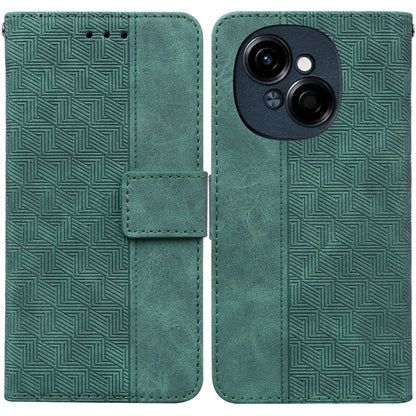 Geometric Embossed Leather Phone Case, For Tecno Pop 10 / Spark Go 2 4G, For Tecno Camon 40 Pro 4G, For Tecno Camon 40, For Tecno Pop 9 5G / Spark 30C 5G, For Tecno Camon 30S / Camon 30S Pro, For Tecno Spark 30 Pro, For Tecno Spark 30 4G               ...