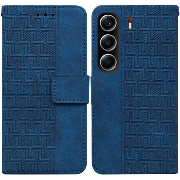 Geometric Embossed Leather Phone Case, For Tecno Pop 10 / Spark Go 2 4G, For Tecno Camon 40 Pro 4G, For Tecno Camon 40, For Tecno Pop 9 5G / Spark 30C 5G, For Tecno Camon 30S / Camon 30S Pro, For Tecno Spark 30 Pro, For Tecno Spark 30 4G               ...