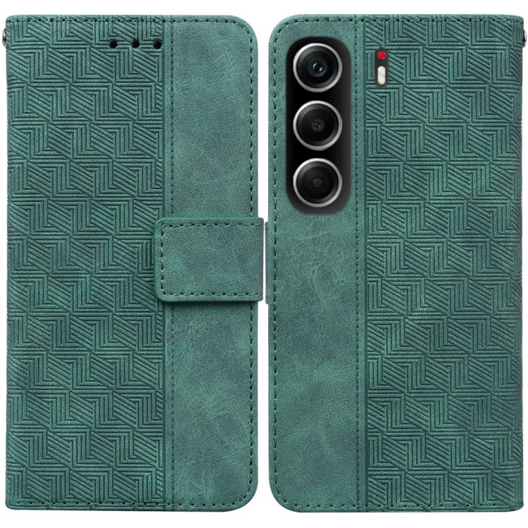 Geometric Embossed Leather Phone Case, For Tecno Pop 10 / Spark Go 2 4G, For Tecno Camon 40 Pro 4G, For Tecno Camon 40, For Tecno Pop 9 5G / Spark 30C 5G, For Tecno Camon 30S / Camon 30S Pro, For Tecno Spark 30 Pro, For Tecno Spark 30 4G               ...