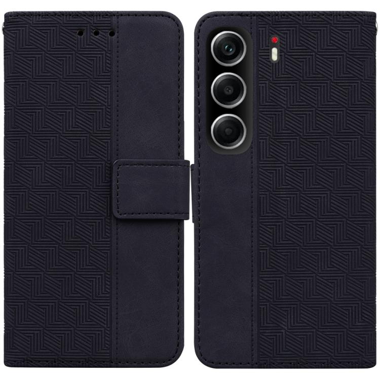 Geometric Embossed Leather Phone Case, For Tecno Pop 10 / Spark Go 2 4G, For Tecno Camon 40 Pro 4G, For Tecno Camon 40, For Tecno Pop 9 5G / Spark 30C 5G, For Tecno Camon 30S / Camon 30S Pro, For Tecno Spark 30 Pro, For Tecno Spark 30 4G               ...