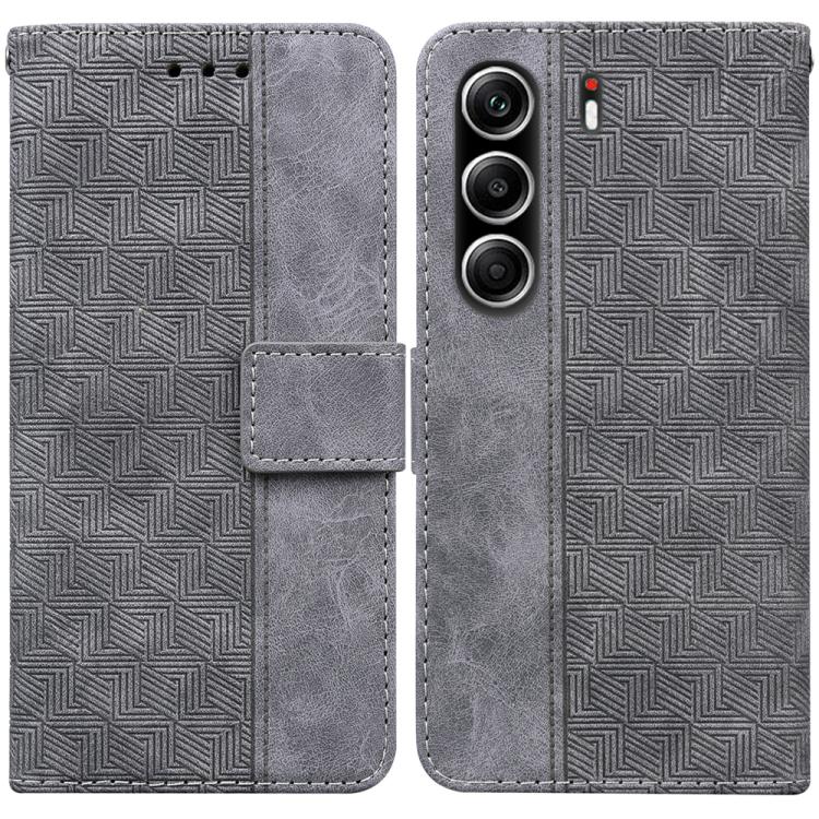 Geometric Embossed Leather Phone Case, For Tecno Pop 10 / Spark Go 2 4G, For Tecno Camon 40 Pro 4G, For Tecno Camon 40, For Tecno Pop 9 5G / Spark 30C 5G, For Tecno Camon 30S / Camon 30S Pro, For Tecno Spark 30 Pro, For Tecno Spark 30 4G               ...