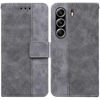 Geometric Embossed Leather Phone Case, For Tecno Pop 10 / Spark Go 2 4G, For Tecno Camon 40 Pro 4G, For Tecno Camon 40, For Tecno Pop 9 5G / Spark 30C 5G, For Tecno Camon 30S / Camon 30S Pro, For Tecno Spark 30 Pro, For Tecno Spark 30 4G               ...