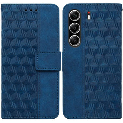 Geometric Embossed Leather Phone Case, For Tecno Pop 10 / Spark Go 2 4G, For Tecno Camon 40 Pro 4G, For Tecno Camon 40, For Tecno Pop 9 5G / Spark 30C 5G, For Tecno Camon 30S / Camon 30S Pro, For Tecno Spark 30 Pro, For Tecno Spark 30 4G               ...