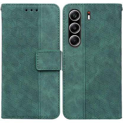 Geometric Embossed Leather Phone Case, For Tecno Pop 10 / Spark Go 2 4G, For Tecno Camon 40 Pro 4G, For Tecno Camon 40, For Tecno Pop 9 5G / Spark 30C 5G, For Tecno Camon 30S / Camon 30S Pro, For Tecno Spark 30 Pro, For Tecno Spark 30 4G               ...