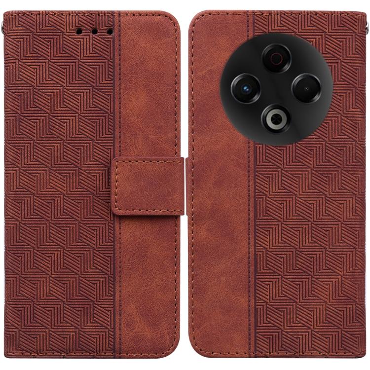 Geometric Embossed Leather Phone Case, For Tecno Pop 10 / Spark Go 2 4G, For Tecno Camon 40 Pro 4G, For Tecno Camon 40, For Tecno Pop 9 5G / Spark 30C 5G, For Tecno Camon 30S / Camon 30S Pro, For Tecno Spark 30 Pro, For Tecno Spark 30 4G               ...