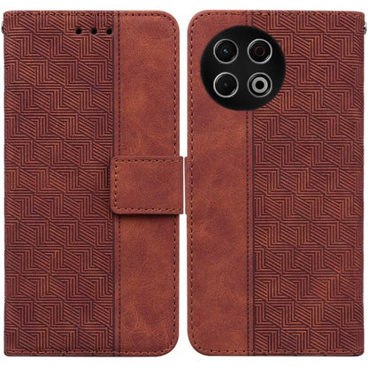 Geometric Embossed Leather Phone Case, For Tecno Pop 10 / Spark Go 2 4G, For Tecno Camon 40 Pro 4G, For Tecno Camon 40, For Tecno Pop 9 5G / Spark 30C 5G, For Tecno Camon 30S / Camon 30S Pro, For Tecno Spark 30 Pro, For Tecno Spark 30 4G               ...