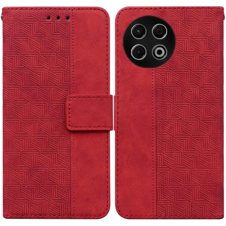 Geometric Embossed Leather Phone Case, For Tecno Pop 10 / Spark Go 2 4G, For Tecno Camon 40 Pro 4G, For Tecno Camon 40, For Tecno Pop 9 5G / Spark 30C 5G, For Tecno Camon 30S / Camon 30S Pro, For Tecno Spark 30 Pro, For Tecno Spark 30 4G               ...