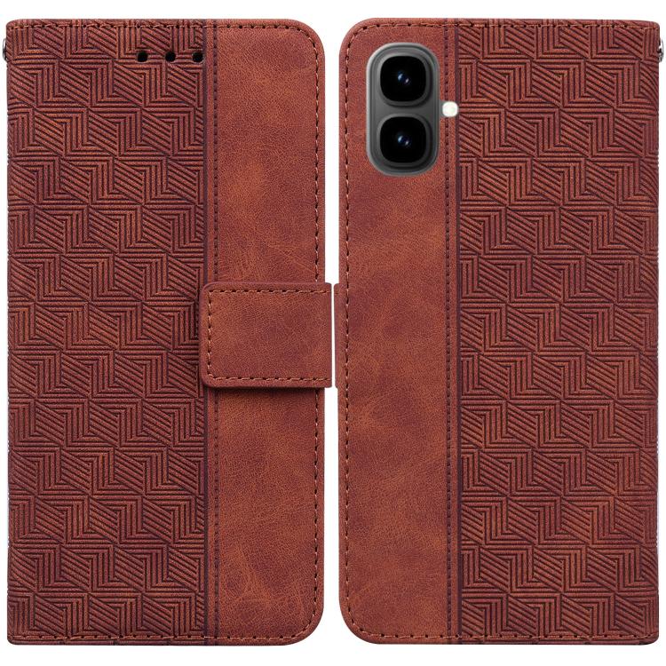 Geometric Embossed Leather Phone Case, For Tecno Pop 10 / Spark Go 2 4G, For Tecno Camon 40 Pro 4G, For Tecno Camon 40, For Tecno Pop 9 5G / Spark 30C 5G, For Tecno Camon 30S / Camon 30S Pro, For Tecno Spark 30 Pro, For Tecno Spark 30 4G               ...