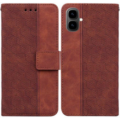 Geometric Embossed Leather Phone Case, For Tecno Pop 10 / Spark Go 2 4G, For Tecno Camon 40 Pro 4G, For Tecno Camon 40, For Tecno Pop 9 5G / Spark 30C 5G, For Tecno Camon 30S / Camon 30S Pro, For Tecno Spark 30 Pro, For Tecno Spark 30 4G               ...