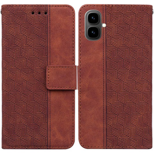 Geometric Embossed Leather Phone Case, For Tecno Pop 10 / Spark Go 2 4G, For Tecno Camon 40 Pro 4G, For Tecno Camon 40, For Tecno Pop 9 5G / Spark 30C 5G, For Tecno Camon 30S / Camon 30S Pro, For Tecno Spark 30 Pro, For Tecno Spark 30 4G               ...