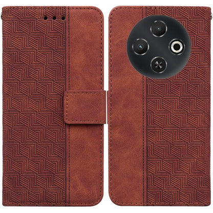 Geometric Embossed Leather Phone Case, For Tecno Pop 10 / Spark Go 2 4G, For Tecno Camon 40 Pro 4G, For Tecno Camon 40, For Tecno Pop 9 5G / Spark 30C 5G, For Tecno Camon 30S / Camon 30S Pro, For Tecno Spark 30 Pro, For Tecno Spark 30 4G               ...