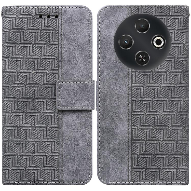 Geometric Embossed Leather Phone Case, For Tecno Pop 10 / Spark Go 2 4G, For Tecno Camon 40 Pro 4G, For Tecno Camon 40, For Tecno Pop 9 5G / Spark 30C 5G, For Tecno Camon 30S / Camon 30S Pro, For Tecno Spark 30 Pro, For Tecno Spark 30 4G               ...