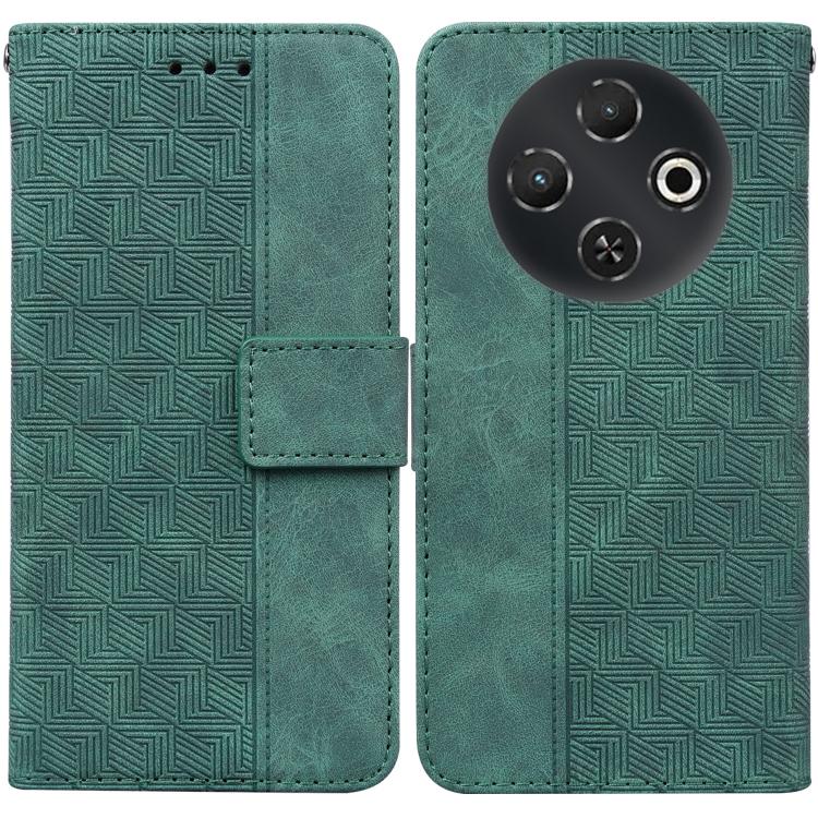 Geometric Embossed Leather Phone Case, For Tecno Pop 10 / Spark Go 2 4G, For Tecno Camon 40 Pro 4G, For Tecno Camon 40, For Tecno Pop 9 5G / Spark 30C 5G, For Tecno Camon 30S / Camon 30S Pro, For Tecno Spark 30 Pro, For Tecno Spark 30 4G               ...