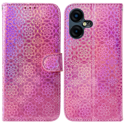 Colorful Magnetic Buckle Leather Phone Case, For Tecno Pova Neo 3, For Tecno Camon 20 Pro 4G / 20