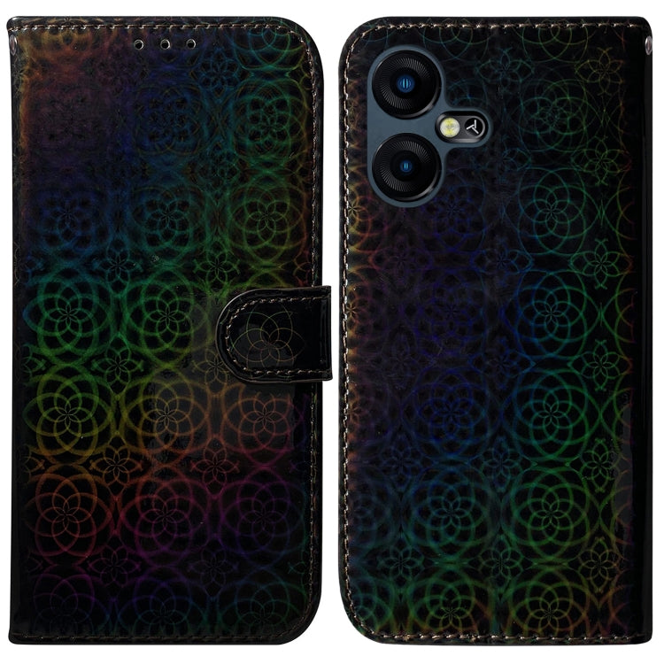 Colorful Magnetic Buckle Leather Phone Case, For Tecno Pova Neo 3, For Tecno Camon 20 Pro 4G / 20