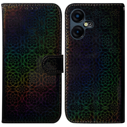 Colorful Magnetic Buckle Leather Phone Case, For Tecno Pova Neo 3, For Tecno Camon 20 Pro 4G / 20