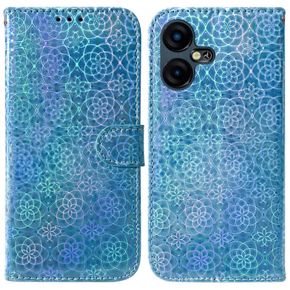 Colorful Magnetic Buckle Leather Phone Case, For Tecno Pova Neo 3, For Tecno Camon 20 Pro 4G / 20