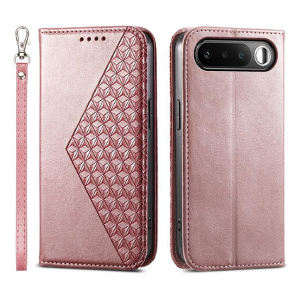 Cubic Grid Calf Texture Magnetic Leather Phone Case, For Realme C100 4G, For Realme 16 5G, For Realme C85 5G / Realme 15x 5G, For Realme C85 Pro 4G, For Realme 14 Pro+, For Realme 14 Pro, For Realme C75 / Realme 14x, For Realme 13+                     ...