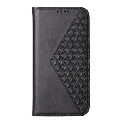 Cubic Grid Calf Texture Magnetic Leather Phone Case, For Realme C100 4G, For Realme 16 5G, For Realme C85 5G / Realme 15x 5G, For Realme C85 Pro 4G, For Realme 14 Pro+, For Realme 14 Pro, For Realme C75 / Realme 14x, For Realme 13+                     ...
