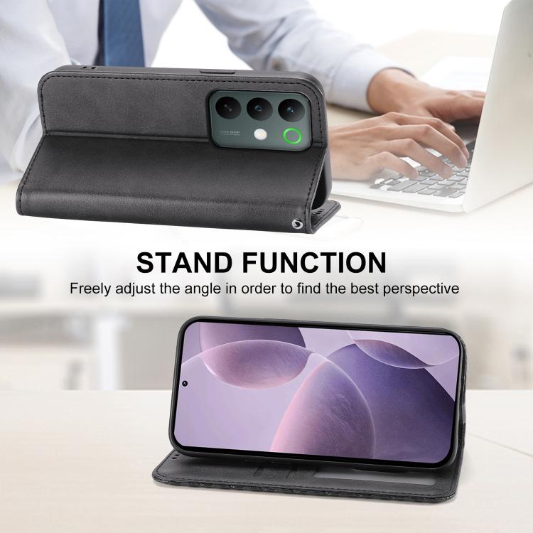 Cubic Grid Calf Texture Magnetic Leather Phone Case, For Realme C100 4G, For Realme 16 5G, For Realme C85 5G / Realme 15x 5G, For Realme C85 Pro 4G, For Realme 14 Pro+, For Realme 14 Pro, For Realme C75 / Realme 14x, For Realme 13+                     ...