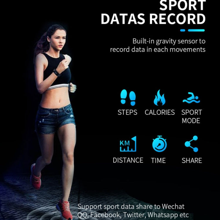 SPOVAN H02 1.14 inch TFT HD Screen Smart Bracelet Supports Blood Oxygen Monitoring/Sleep Monitoring