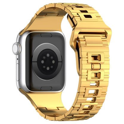 Square Buckle Armor Style Silicone Watch Band, For Apple Watch 3 42mm, For Apple Watch 2 42mm, For Apple Watch 2 38mm, For Apple Watch 42mm, For Apple Watch 38mm, For Apple Watch Ultra 2 49mm