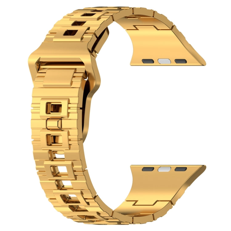 Square Buckle Armor Style Silicone Watch Band, For Apple Watch 3 42mm, For Apple Watch 2 42mm, For Apple Watch 2 38mm, For Apple Watch 42mm, For Apple Watch 38mm, For Apple Watch Ultra 2 49mm