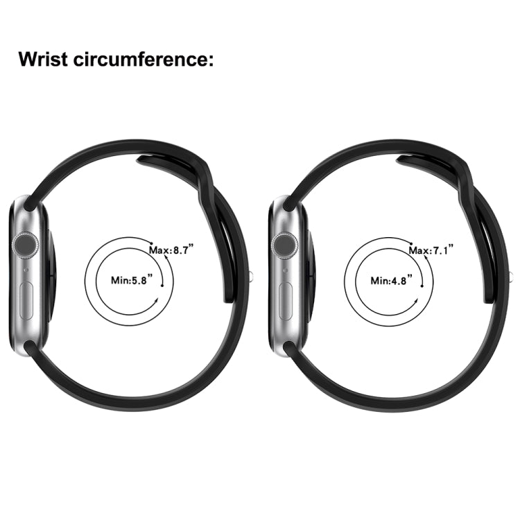 Square Buckle Armor Style Silicone Watch Band, For Apple Watch 3 42mm, For Apple Watch 2 42mm, For Apple Watch 2 38mm, For Apple Watch 42mm, For Apple Watch 38mm, For Apple Watch Ultra 2 49mm