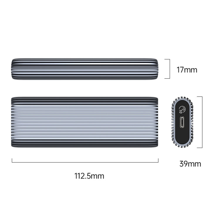 ORICO AM2C3-G2 M.2 NVME SSD Enclosure, AM2C3-G2