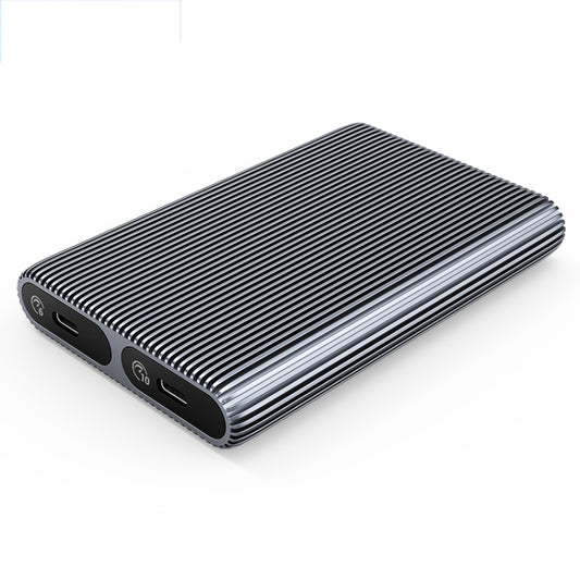 ORICO AM2C3-2SN Dual-bay M.2 NVME + SATA SSD Enclosure, AM2C3-2SN