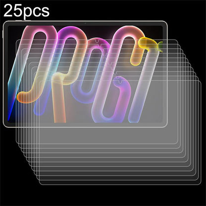 25pcs 9H 0.3mm Explosion-proof Tempered Glass Film, For Lenovo ThinkTab X11 Gen 1 10.95 inch, For Lenovo Idea Tab Pro Gen2, For Lenovo Xiaoxin GT / Xiaoxin Pro 13, For Lenovo Tab Plus Gen2 12.1, For Lenovo Yoga Tab/Xiaoxin Pad Pro GT 11.1              ...