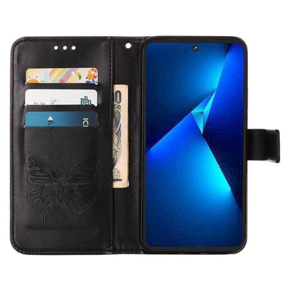 Embossed Butterfly Leather Phone Case, For Tecno Pova 5 4G / LH7N, For Tecno Spark 10 5G / K18, For Tecno Spark 10C / K15Q, For Tecno Spark 10 4G / K15K, For Tecno Spark 10 Pro / Ki7