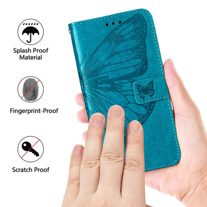 Embossed Butterfly Leather Phone Case, For Tecno Pova 5 4G / LH7N, For Tecno Spark 10 5G / K18, For Tecno Spark 10C / K15Q, For Tecno Spark 10 4G / K15K, For Tecno Spark 10 Pro / Ki7