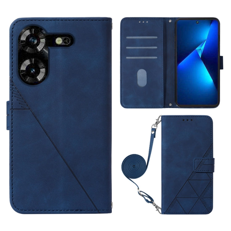 Crossbody 3D Embossed Flip Leather Phone Case, For Tecno Camon 50 4G / CN5, For Tecno Spark Slim 5G, For Tecno Pop 10, For Tecno Camon 40 Pro 4G, For Tecno Camon 40 Premier, For Tecno Camon 40 4G, For Tecno Spark 30 5G / Pova 6 Neo 5G                  ...