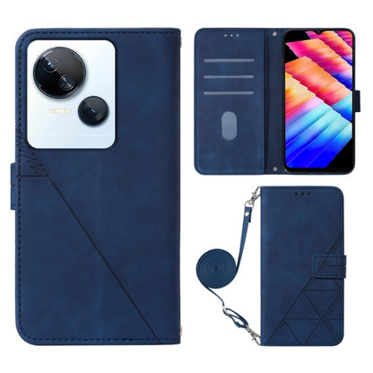 Crossbody 3D Embossed Flip Leather Phone Case, For Tecno Camon 50 4G / CN5, For Tecno Spark Slim 5G, For Tecno Pop 10, For Tecno Camon 40 Pro 4G, For Tecno Camon 40 Premier, For Tecno Camon 40 4G, For Tecno Spark 30 5G / Pova 6 Neo 5G                  ...